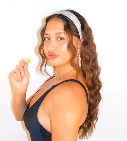 Grey Palaka Headband