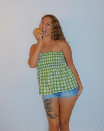 Model is wearing Olive in size Medium