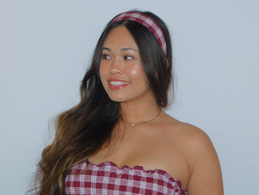 Maroon Palaka Headband