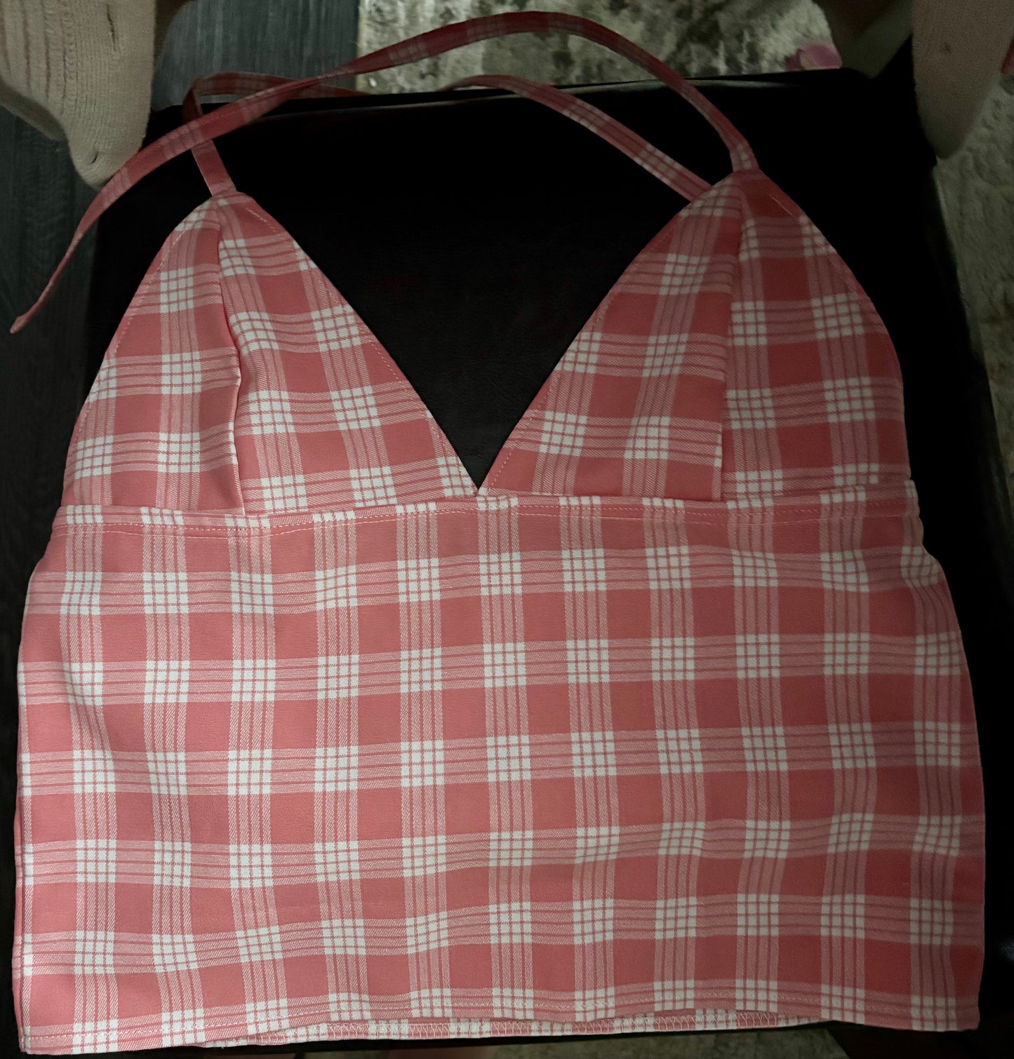 Guava Jellie Palaka Halter Top