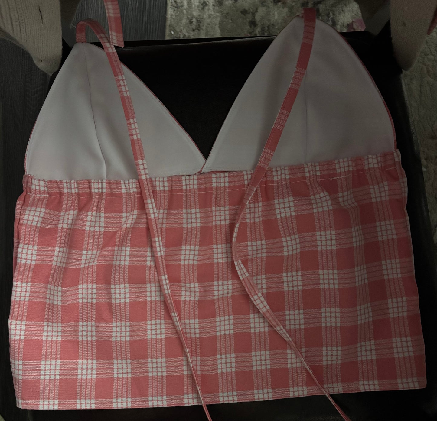 Guava Jellie Palaka Halter Top