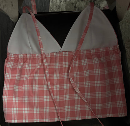 Guava Jellie Palaka Halter Top