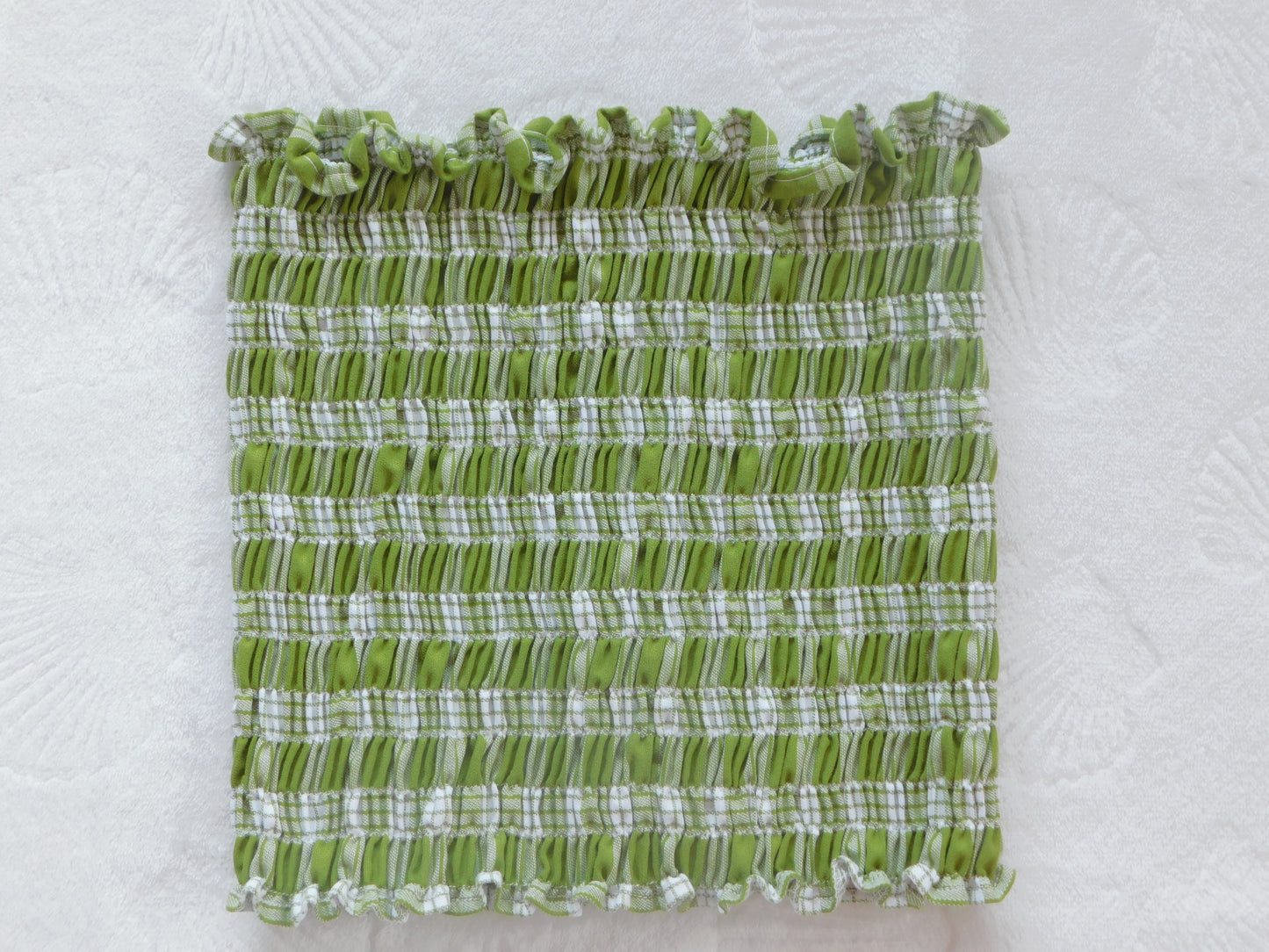 Olive Palaka Tube Top