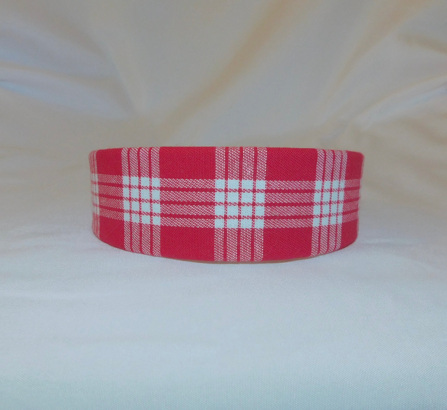 'Ula'Ula (Red) Palaka Headband - Wide 1.5 inch